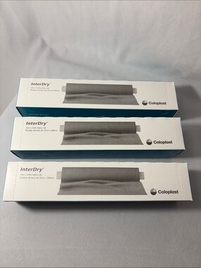 Coloplast InterDry Fabric Roll 10”x144” - Three (3) Boxed Rolls - Brand New -